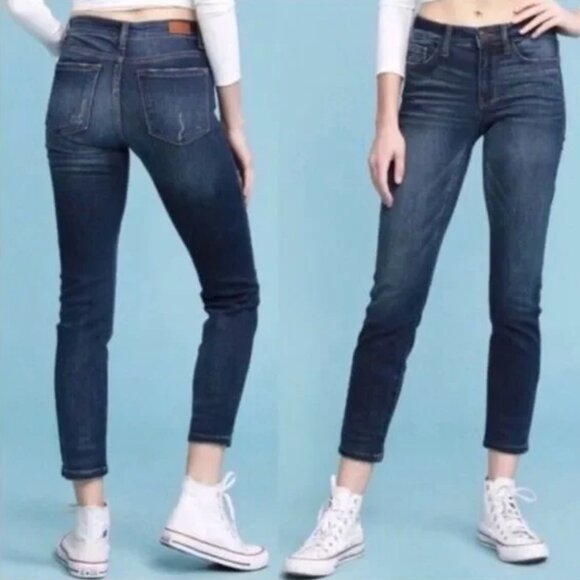 Judy Blue Relaxed Fit Skinny Denim Jeans Size 29 Style #JB82102 Stretch - Picture 1 of 10